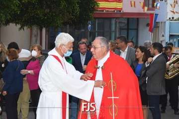 Misa y procesión en El Ejido de Telde/Francisco Javier Santana.
